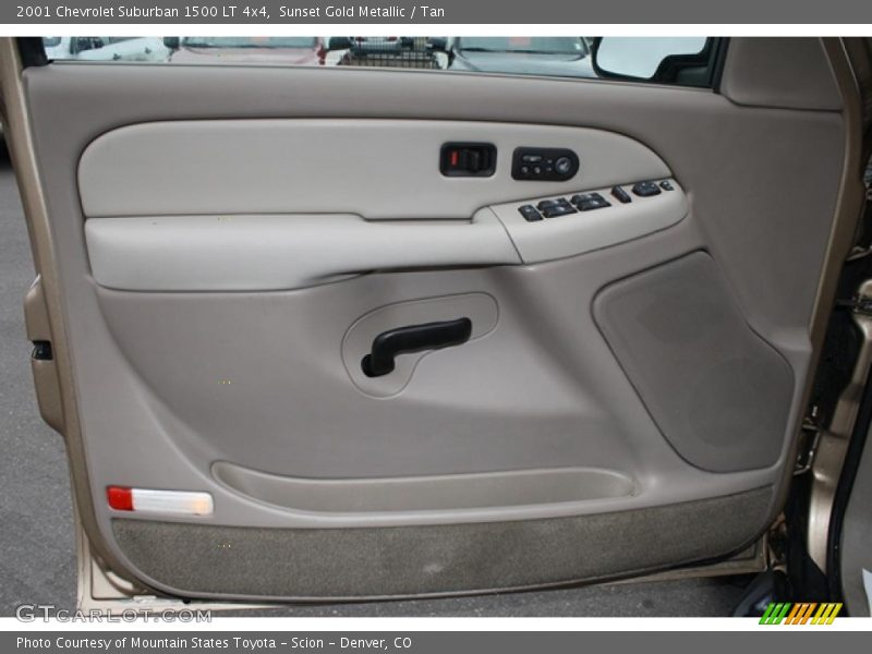 Door Panel of 2001 Suburban 1500 LT 4x4