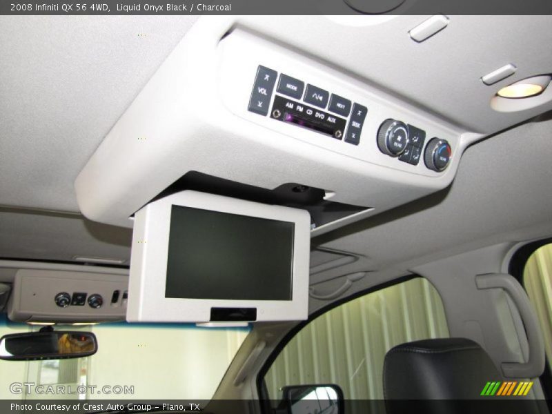 Liquid Onyx Black / Charcoal 2008 Infiniti QX 56 4WD
