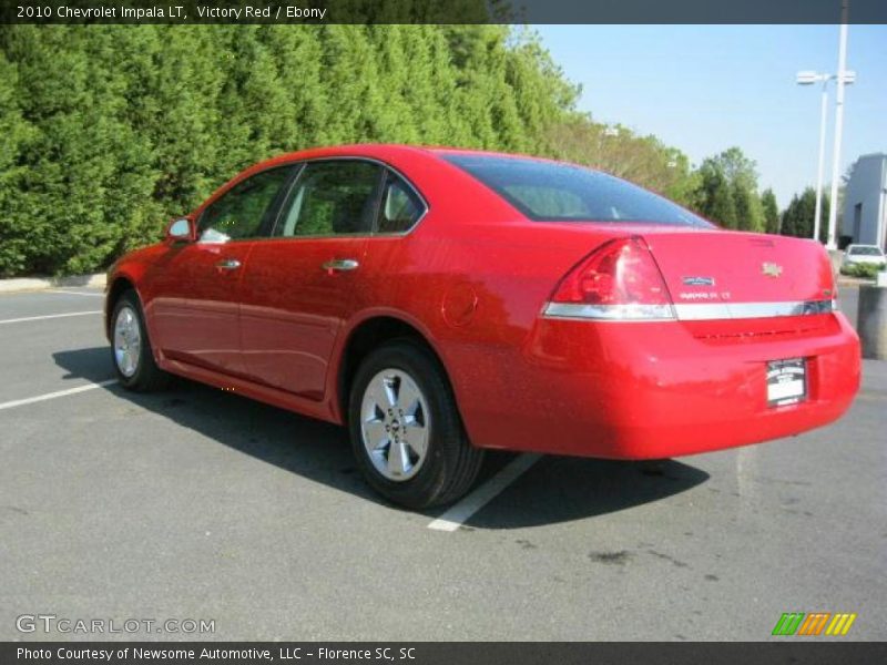 Victory Red / Ebony 2010 Chevrolet Impala LT