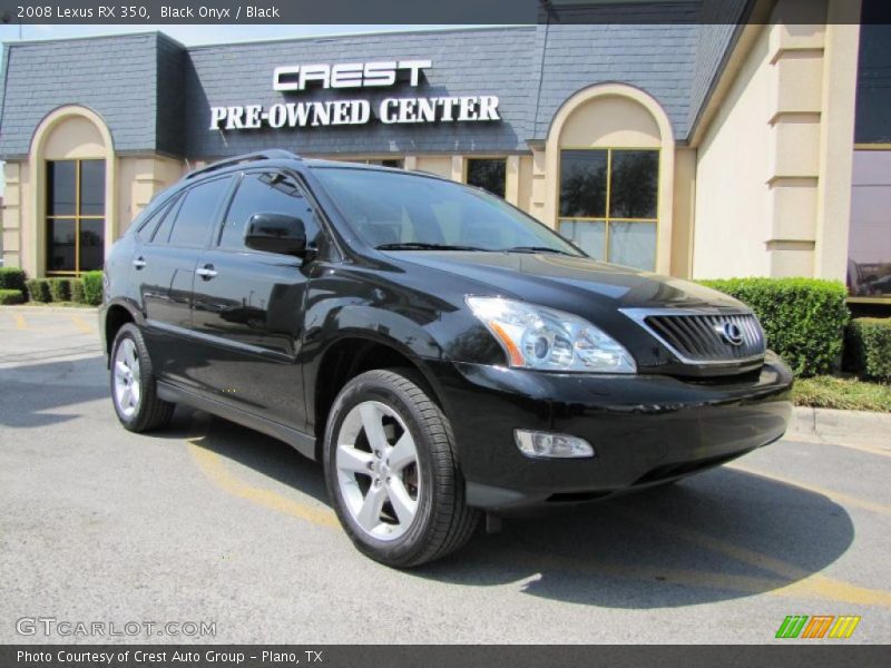 Black Onyx / Black 2008 Lexus RX 350