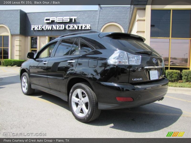 Black Onyx / Black 2008 Lexus RX 350