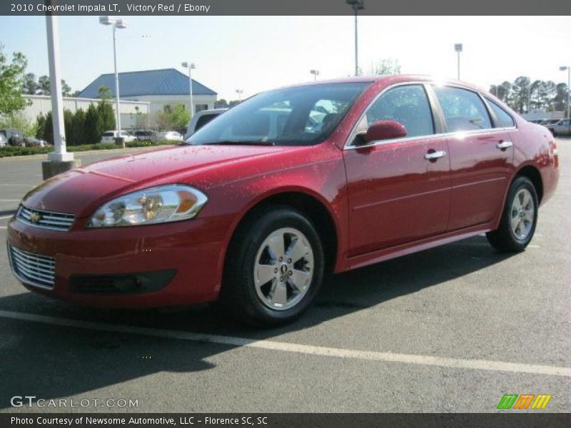 Victory Red / Ebony 2010 Chevrolet Impala LT