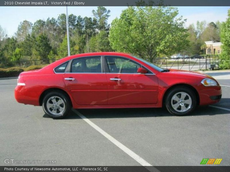 Victory Red / Ebony 2010 Chevrolet Impala LT