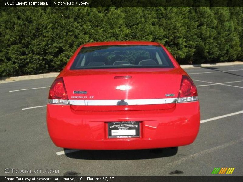 Victory Red / Ebony 2010 Chevrolet Impala LT