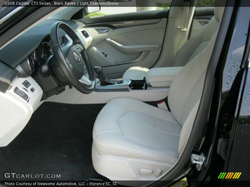 Black Raven / Light Titanium/Ebony 2008 Cadillac CTS Sedan