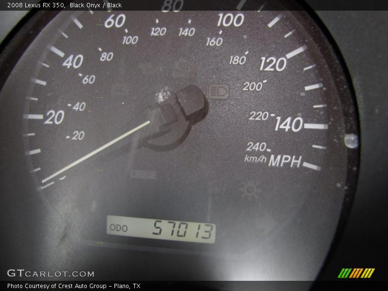 Black Onyx / Black 2008 Lexus RX 350