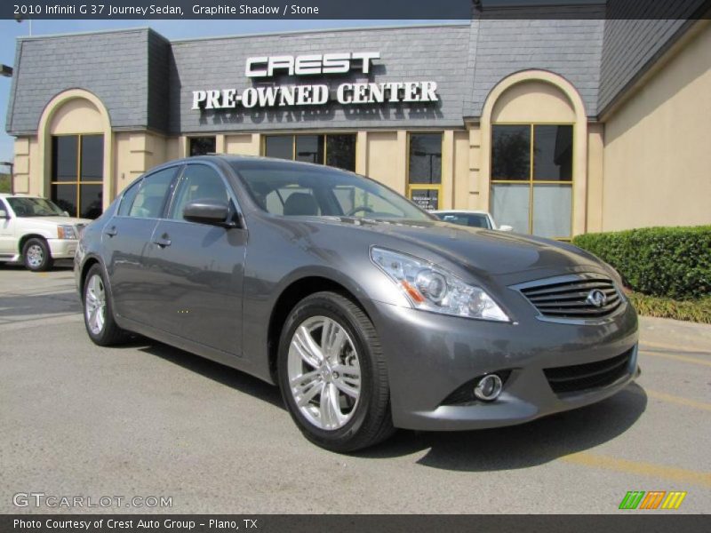 Graphite Shadow / Stone 2010 Infiniti G 37 Journey Sedan