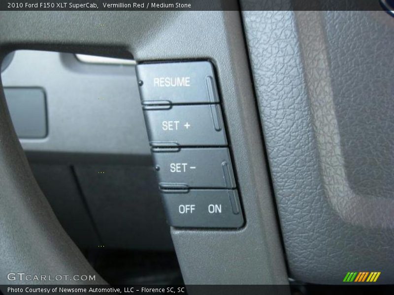 Vermillion Red / Medium Stone 2010 Ford F150 XLT SuperCab