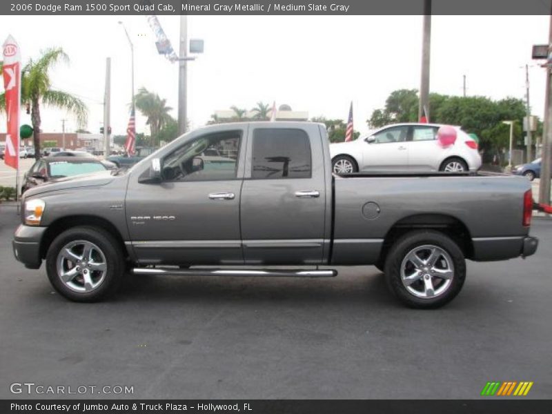 Mineral Gray Metallic / Medium Slate Gray 2006 Dodge Ram 1500 Sport Quad Cab