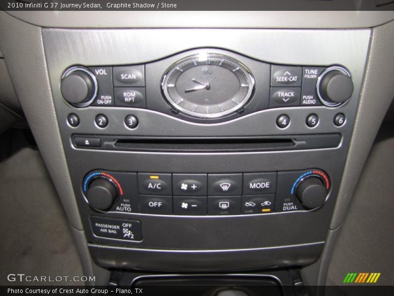 Graphite Shadow / Stone 2010 Infiniti G 37 Journey Sedan