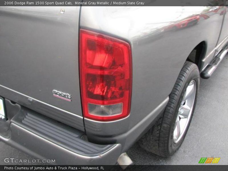 Mineral Gray Metallic / Medium Slate Gray 2006 Dodge Ram 1500 Sport Quad Cab