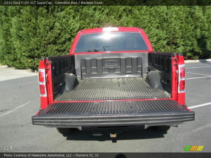 Vermillion Red / Medium Stone 2010 Ford F150 XLT SuperCab
