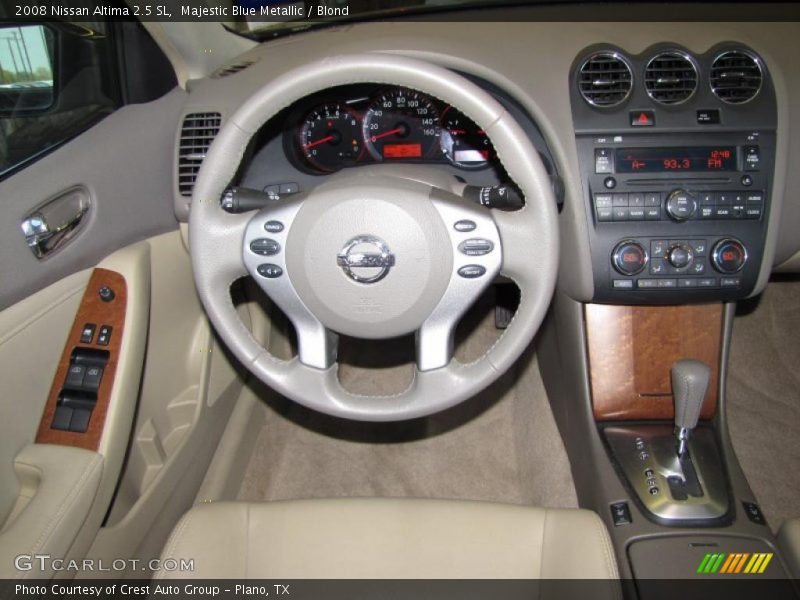 Majestic Blue Metallic / Blond 2008 Nissan Altima 2.5 SL