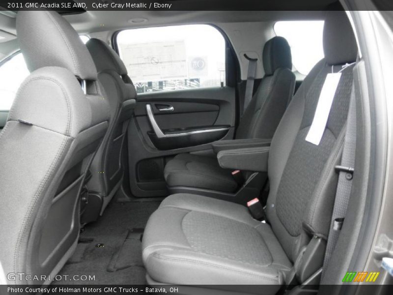 Cyber Gray Metallic / Ebony 2011 GMC Acadia SLE AWD