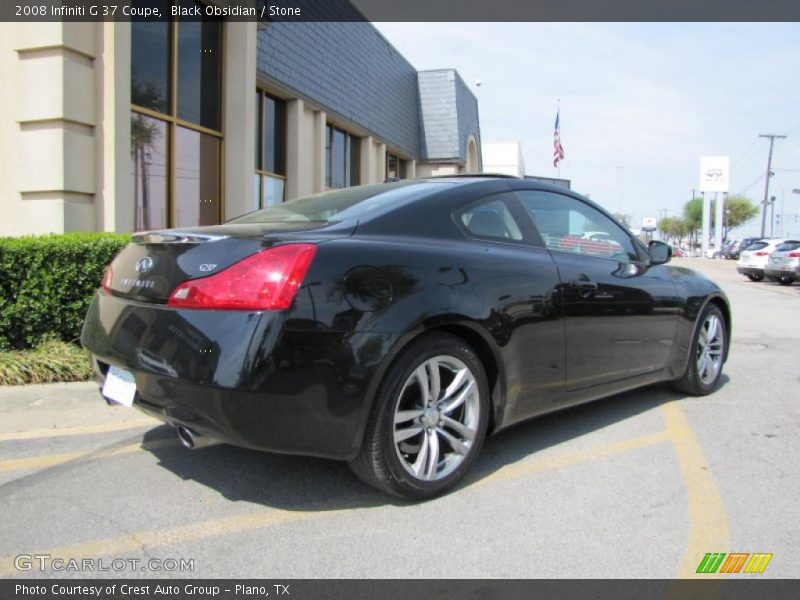 Black Obsidian / Stone 2008 Infiniti G 37 Coupe