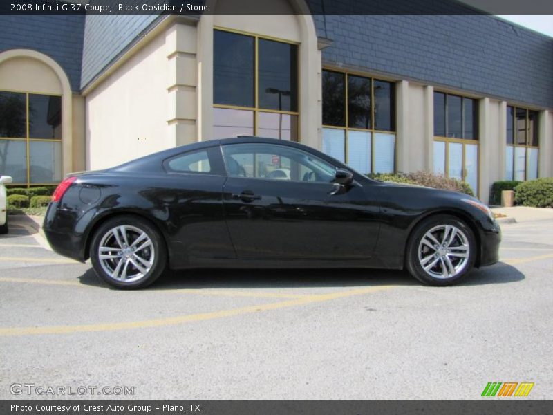 Black Obsidian / Stone 2008 Infiniti G 37 Coupe