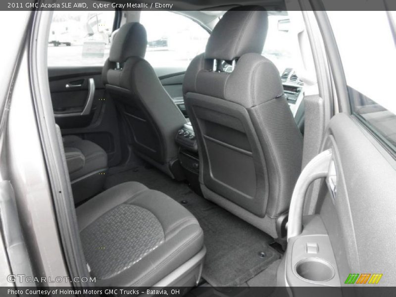 Cyber Gray Metallic / Ebony 2011 GMC Acadia SLE AWD