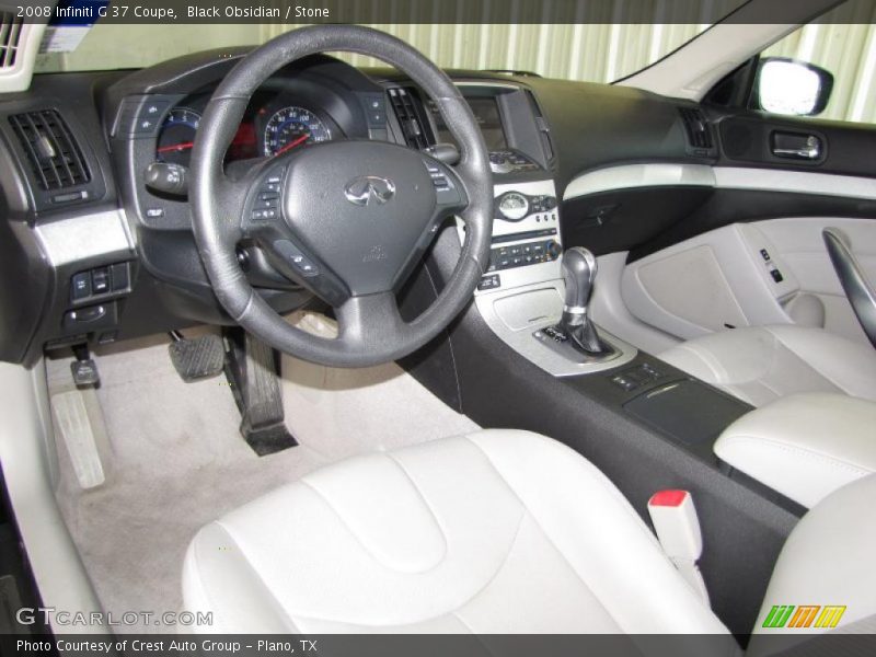 Black Obsidian / Stone 2008 Infiniti G 37 Coupe