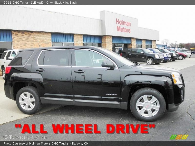 Onyx Black / Jet Black 2011 GMC Terrain SLE AWD