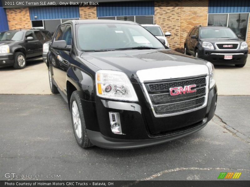 Onyx Black / Jet Black 2011 GMC Terrain SLE AWD