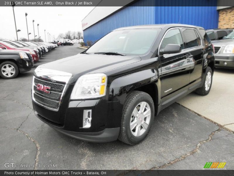 Onyx Black / Jet Black 2011 GMC Terrain SLE AWD