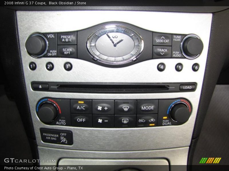 Black Obsidian / Stone 2008 Infiniti G 37 Coupe