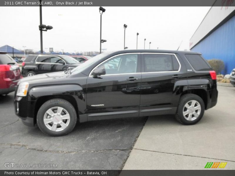 Onyx Black / Jet Black 2011 GMC Terrain SLE AWD