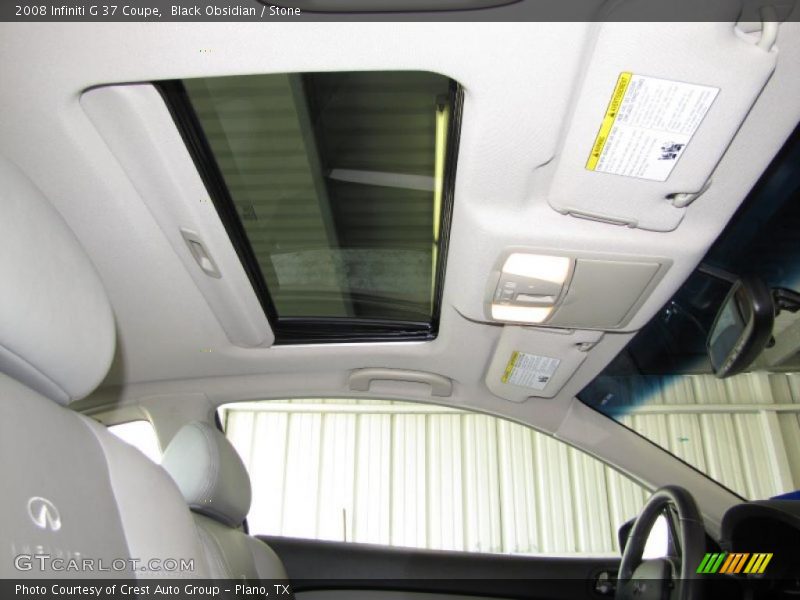 Black Obsidian / Stone 2008 Infiniti G 37 Coupe