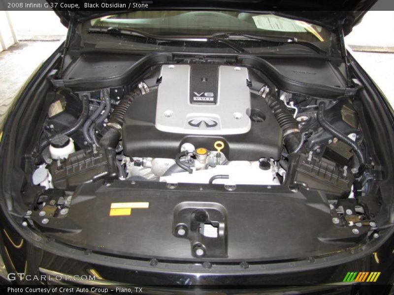 Black Obsidian / Stone 2008 Infiniti G 37 Coupe