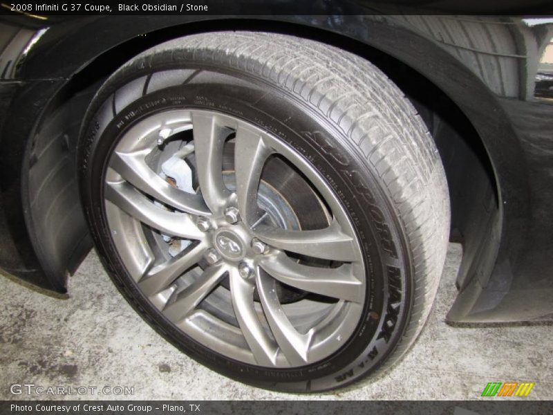 Black Obsidian / Stone 2008 Infiniti G 37 Coupe