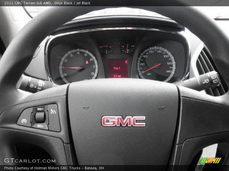Onyx Black / Jet Black 2011 GMC Terrain SLE AWD