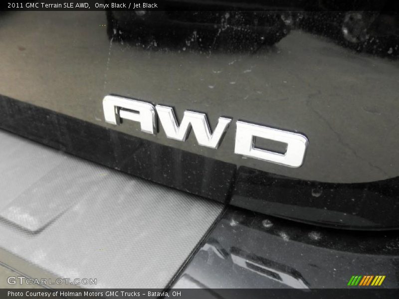 Onyx Black / Jet Black 2011 GMC Terrain SLE AWD