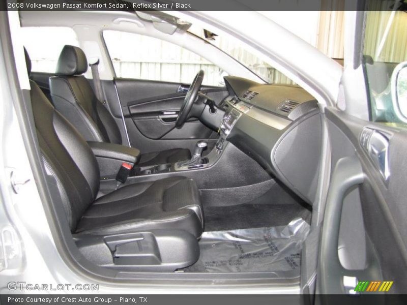 Reflex Silver / Black 2008 Volkswagen Passat Komfort Sedan