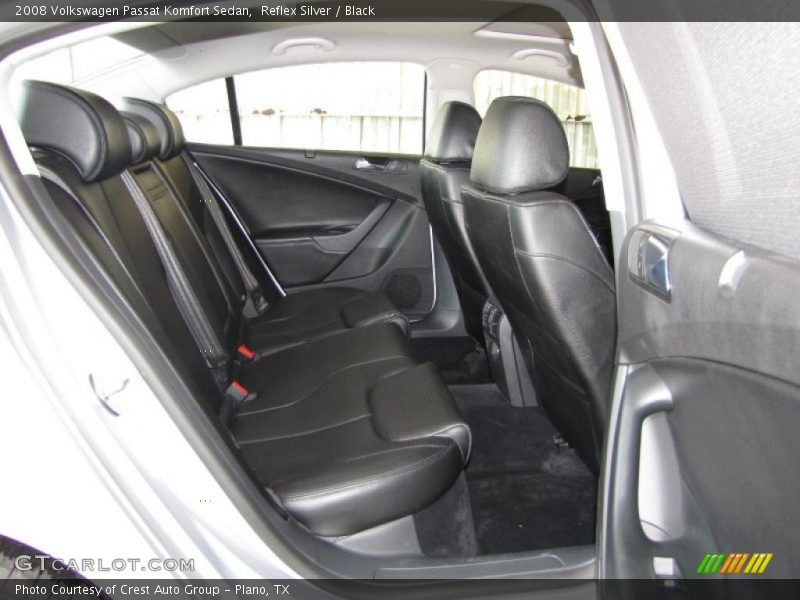 Reflex Silver / Black 2008 Volkswagen Passat Komfort Sedan