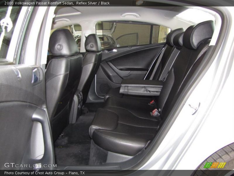 Reflex Silver / Black 2008 Volkswagen Passat Komfort Sedan