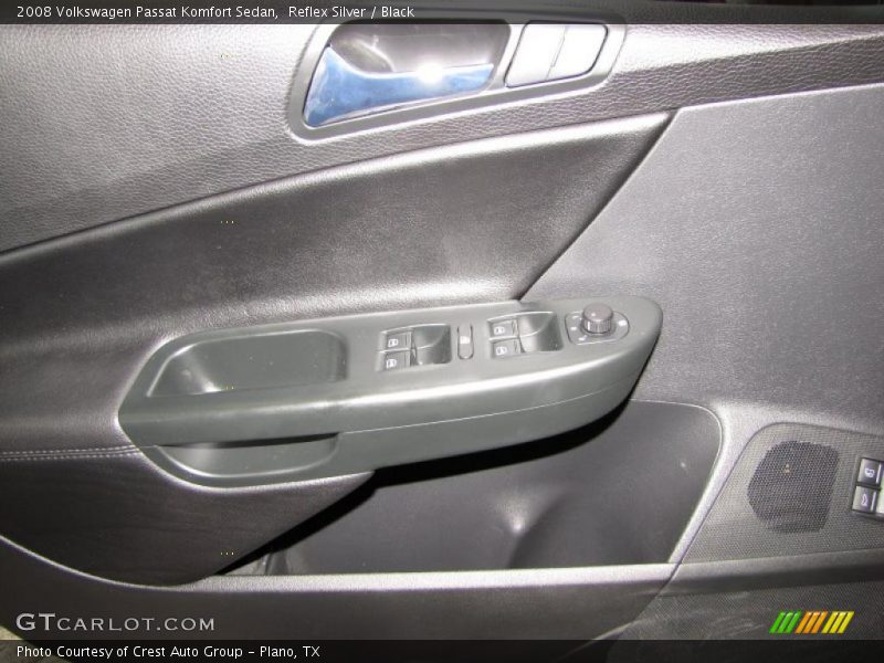 Reflex Silver / Black 2008 Volkswagen Passat Komfort Sedan