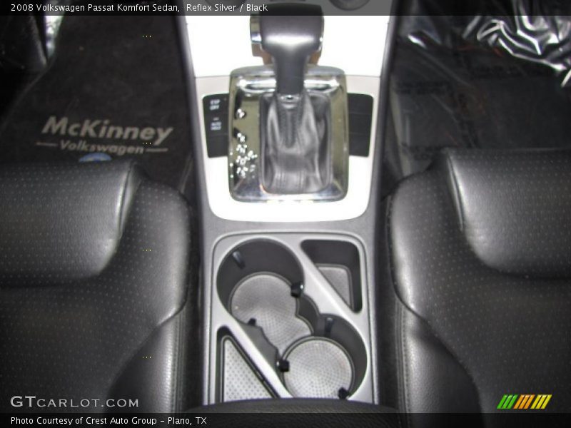 Reflex Silver / Black 2008 Volkswagen Passat Komfort Sedan