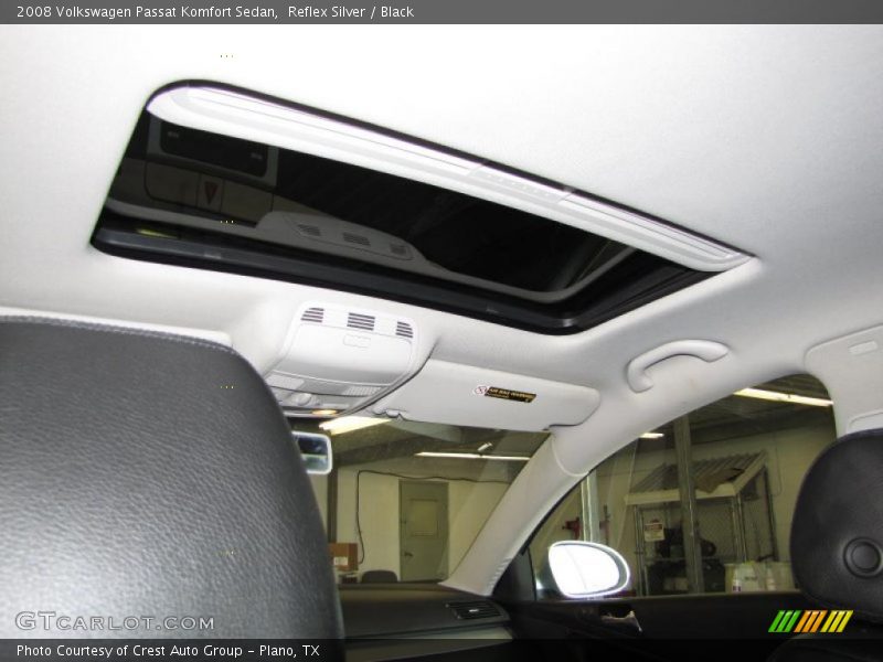Reflex Silver / Black 2008 Volkswagen Passat Komfort Sedan