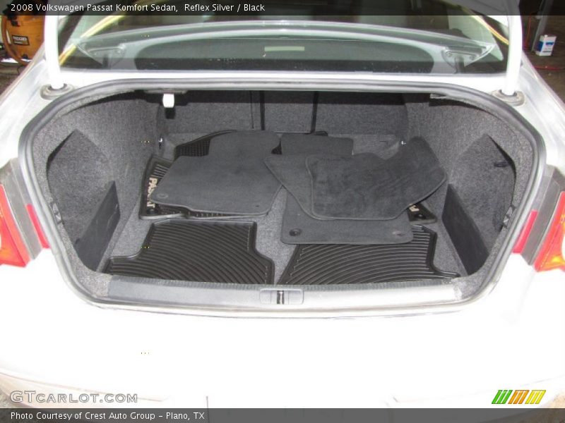 Reflex Silver / Black 2008 Volkswagen Passat Komfort Sedan