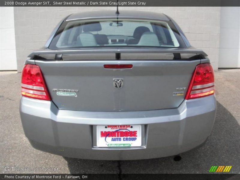 Silver Steel Metallic / Dark Slate Gray/Light Slate Gray 2008 Dodge Avenger SXT