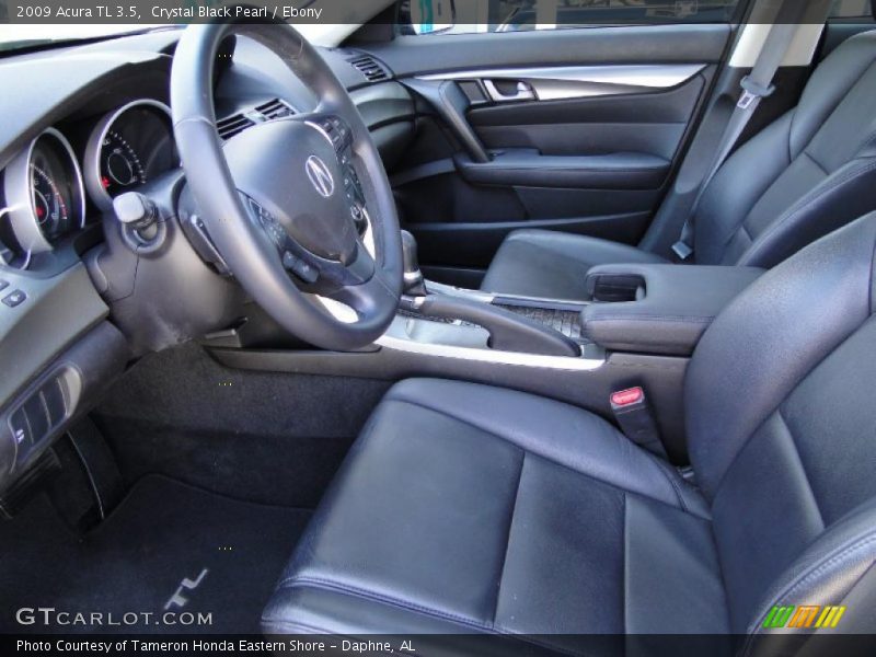  2009 TL 3.5 Ebony Interior