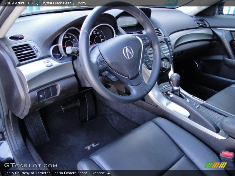 Ebony Interior - 2009 TL 3.5 