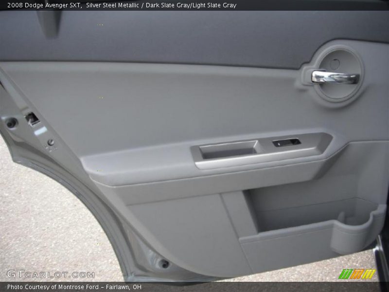 Silver Steel Metallic / Dark Slate Gray/Light Slate Gray 2008 Dodge Avenger SXT