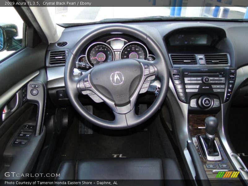 Dashboard of 2009 TL 3.5