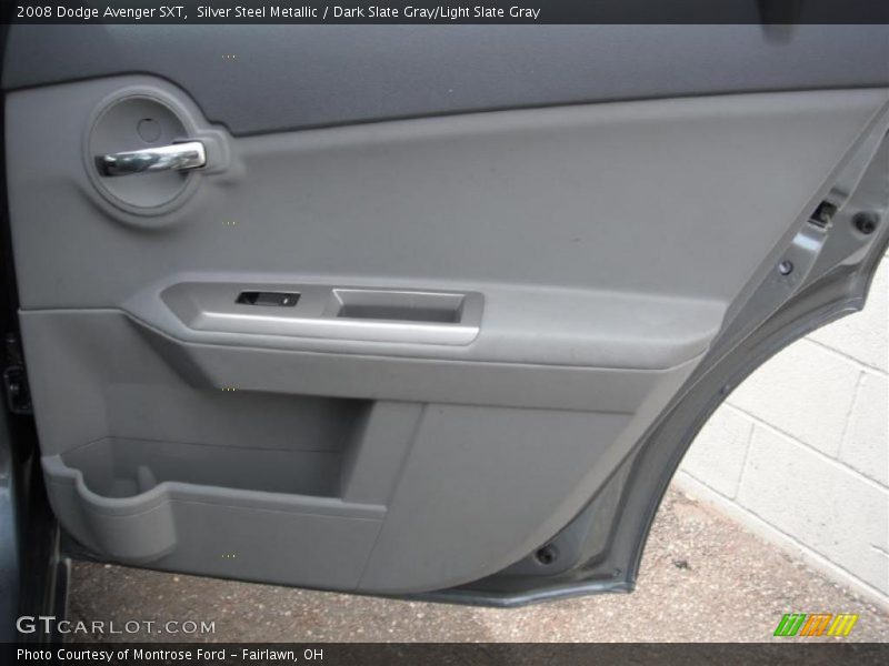 Silver Steel Metallic / Dark Slate Gray/Light Slate Gray 2008 Dodge Avenger SXT
