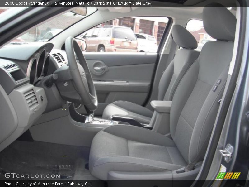  2008 Avenger SXT Dark Slate Gray/Light Slate Gray Interior