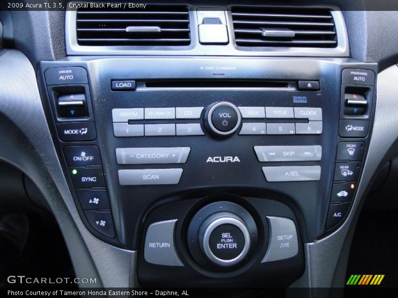 Controls of 2009 TL 3.5