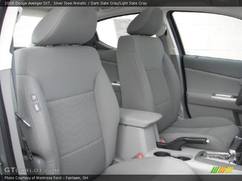 Silver Steel Metallic / Dark Slate Gray/Light Slate Gray 2008 Dodge Avenger SXT