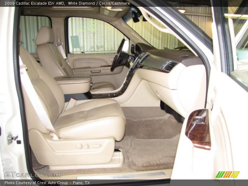  2009 Escalade ESV AWD Cocoa/Cashmere Interior