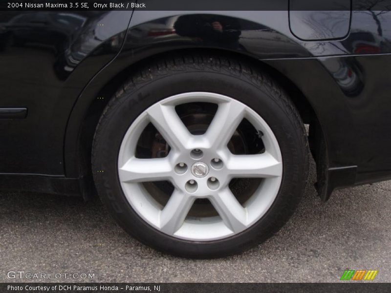 Onyx Black / Black 2004 Nissan Maxima 3.5 SE